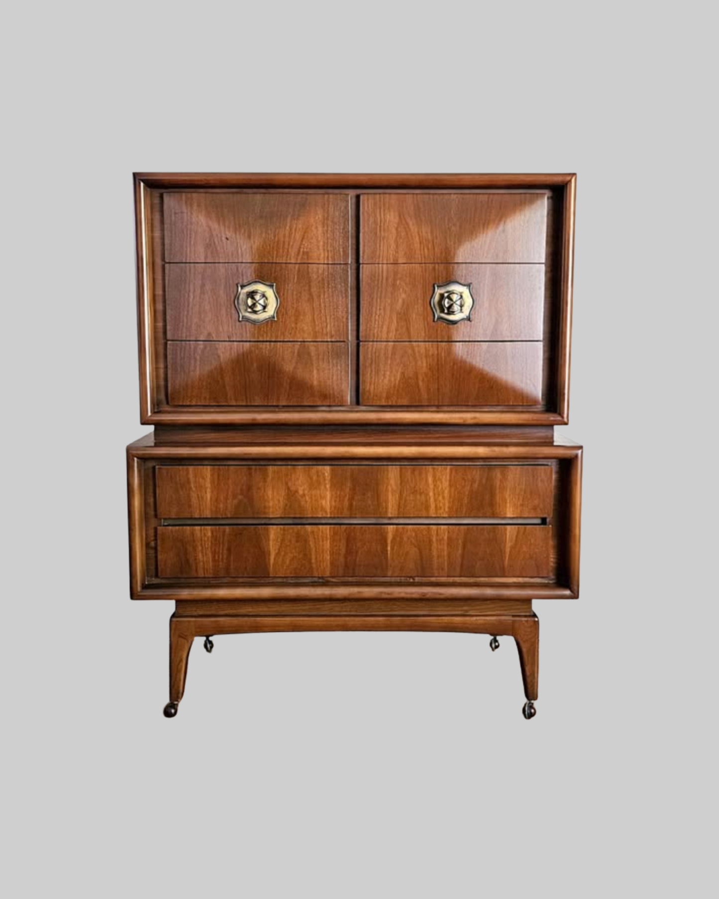 Kaga Highboy eight-drawer Dresser