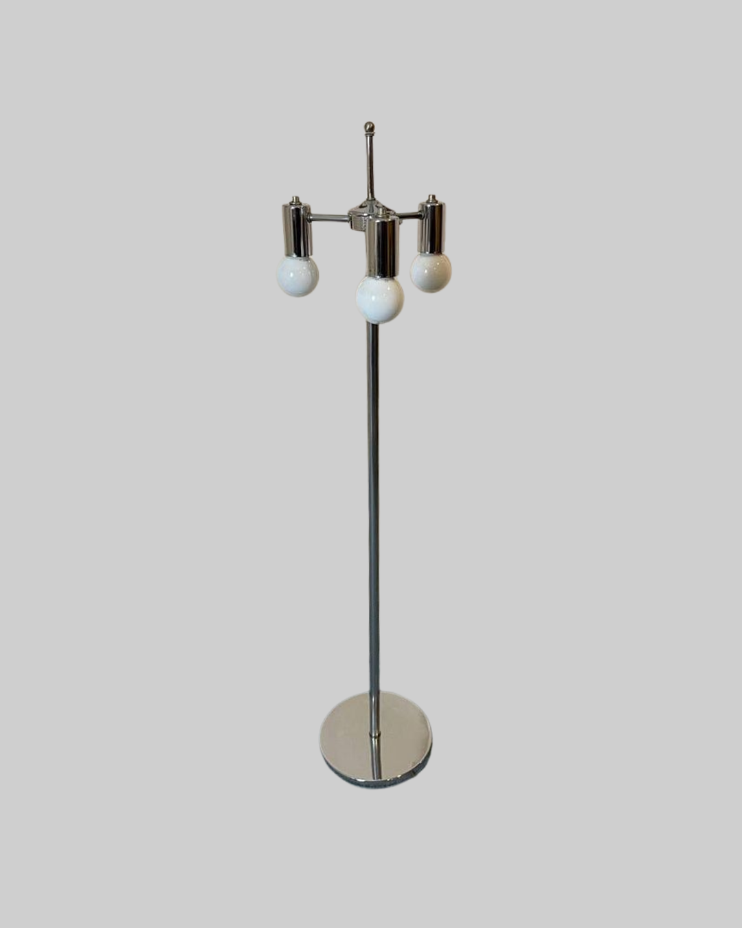 Atomic Chrome Floor Lamp