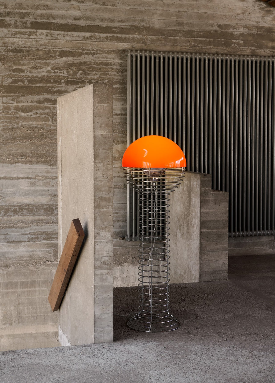 Wire Floor Lamp