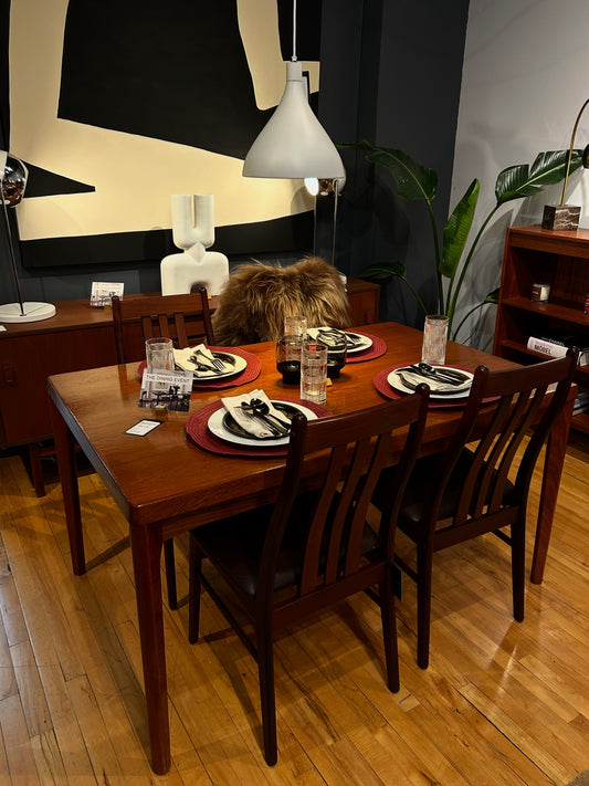 Vejle Extendable Teak Dining Table