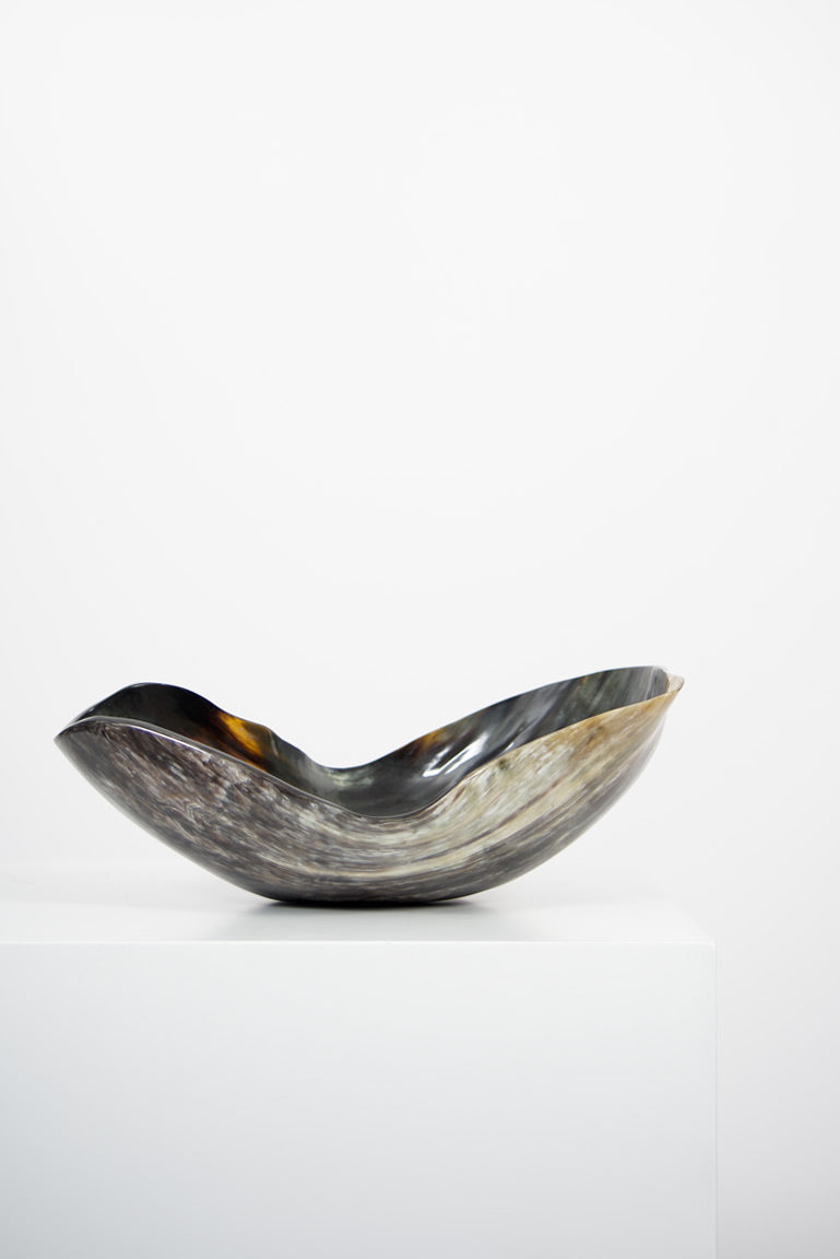 Ankole & Gyr Cow Horn Light Organic Vessel