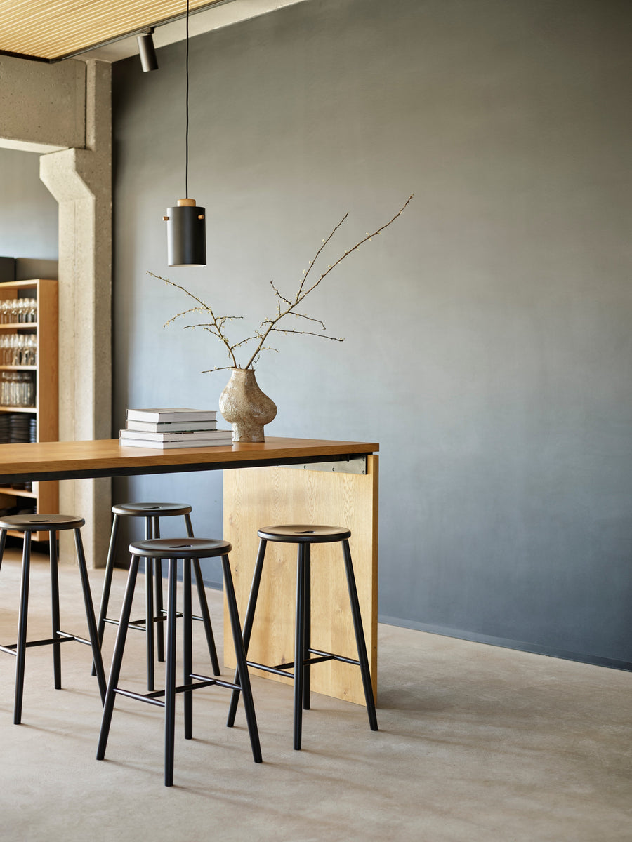 J27B Beech Bar Stool