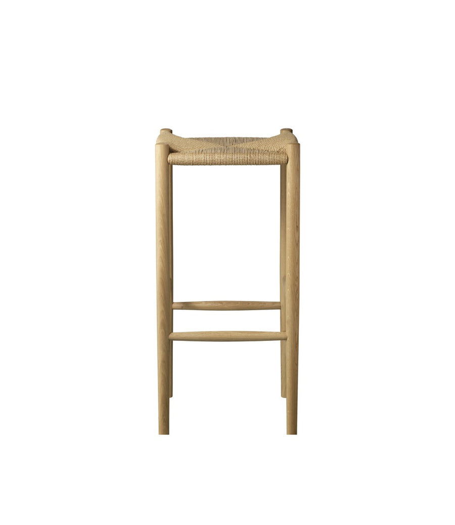 J164BS Oak Bar Stool