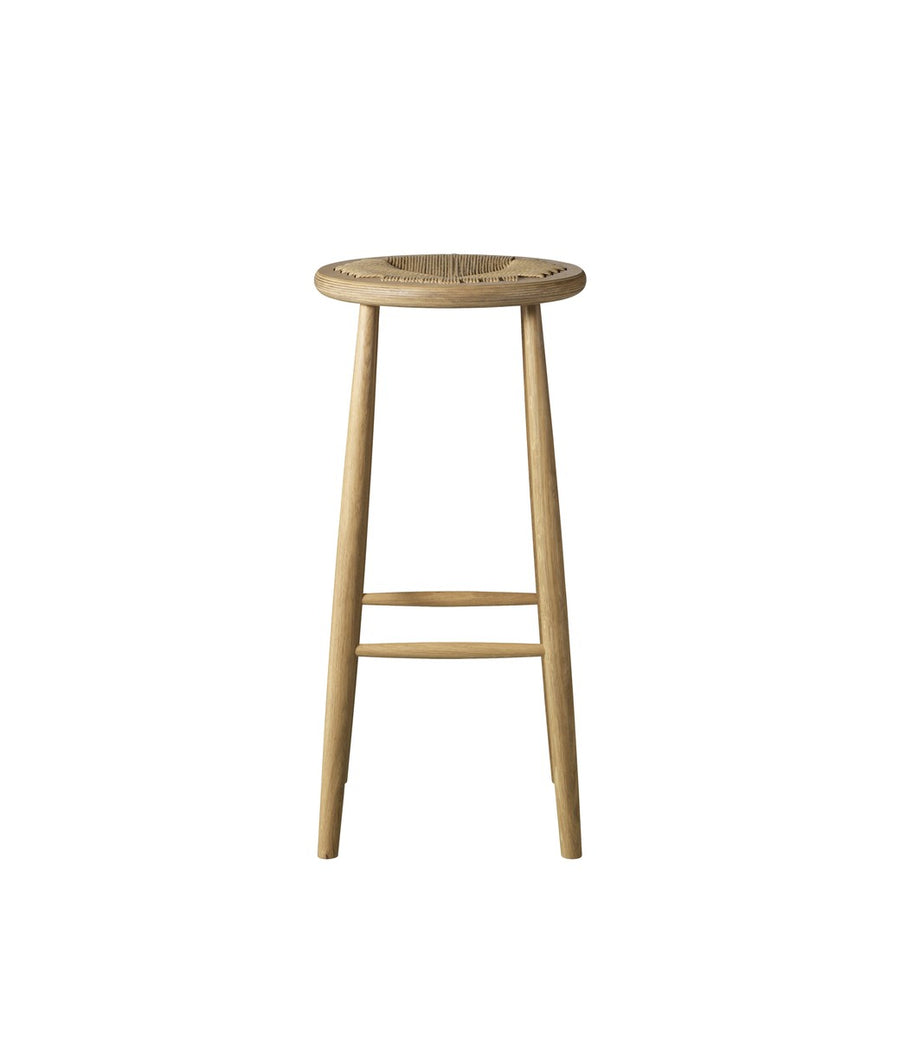J165BS Oak Bar Stool