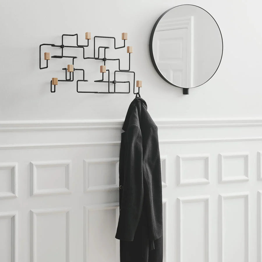 Underground Oak Coat Rack