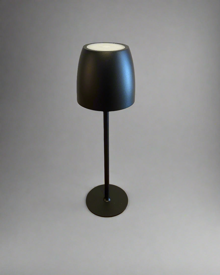 Espresso Mushroom Table Lamp