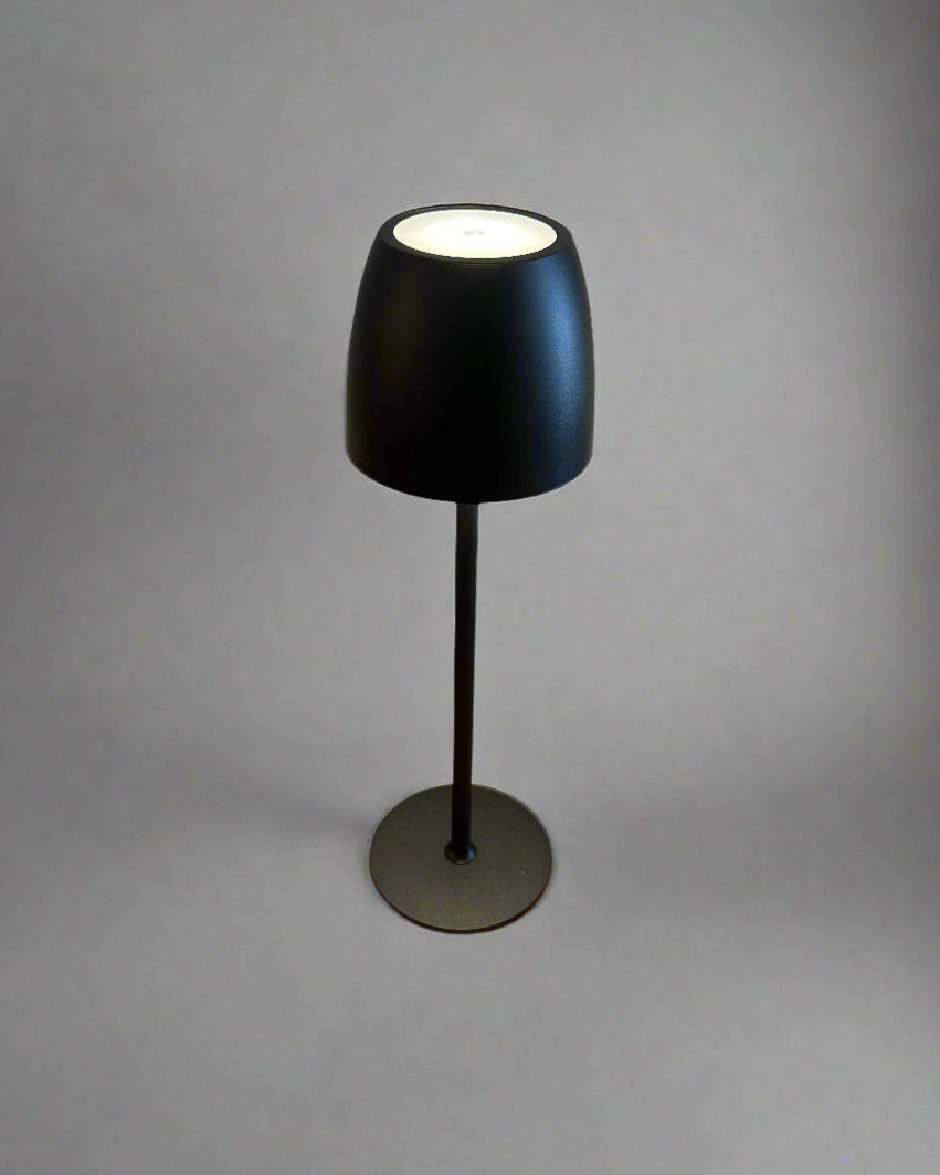 Espresso Mushroom Table Lamp