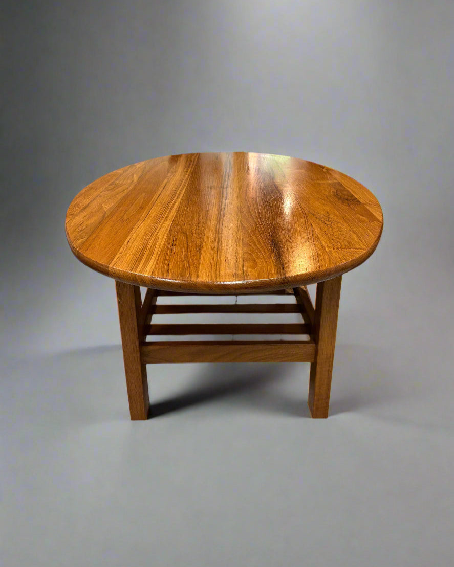 Haslev Oval Teak Coffee Table