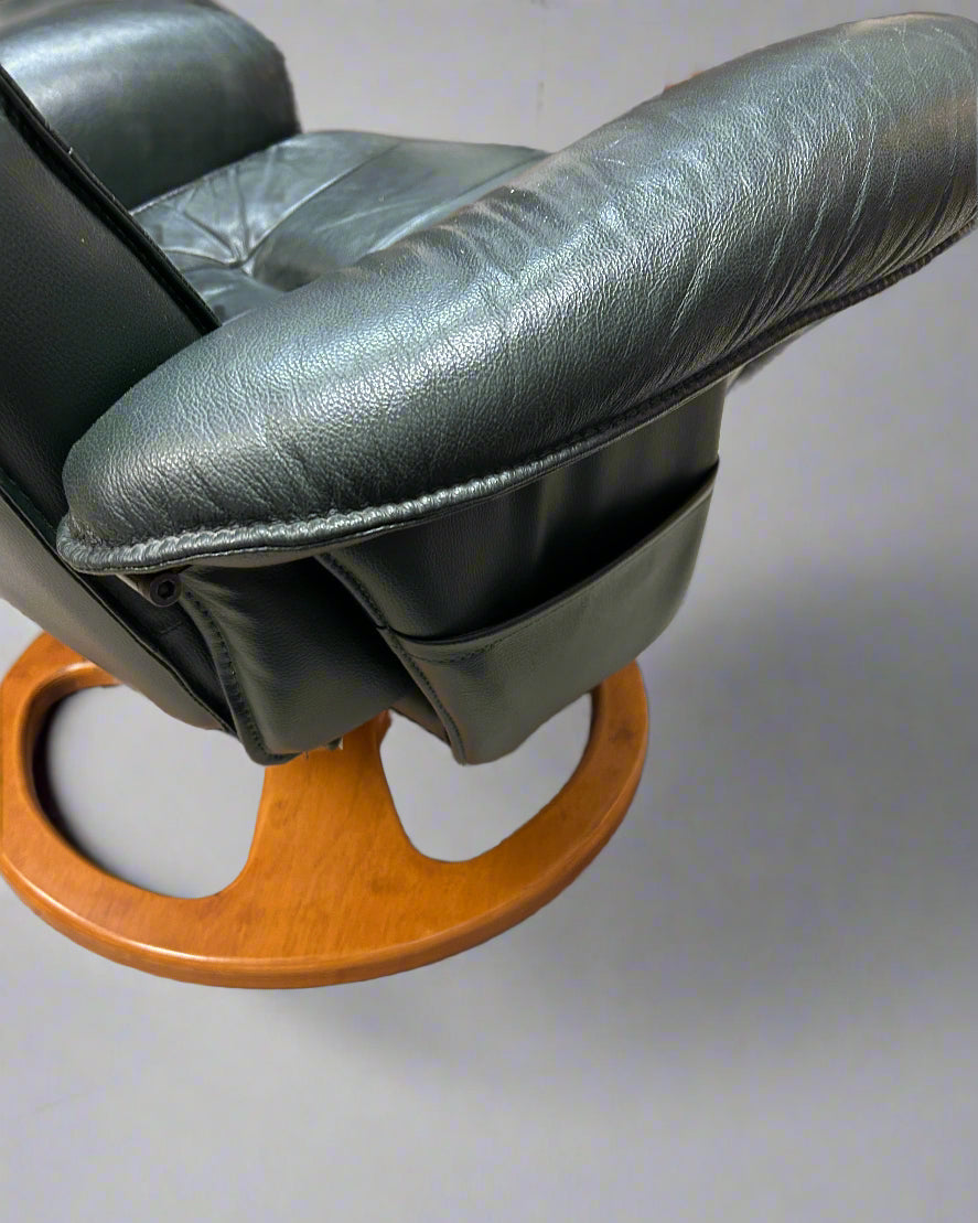 Torsby Leather Recliner Lounge Chair