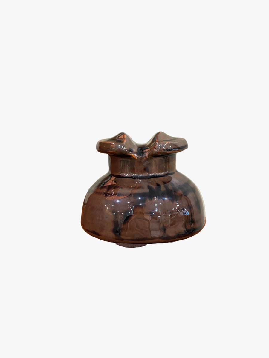 Leopard Glass Pin Insulator