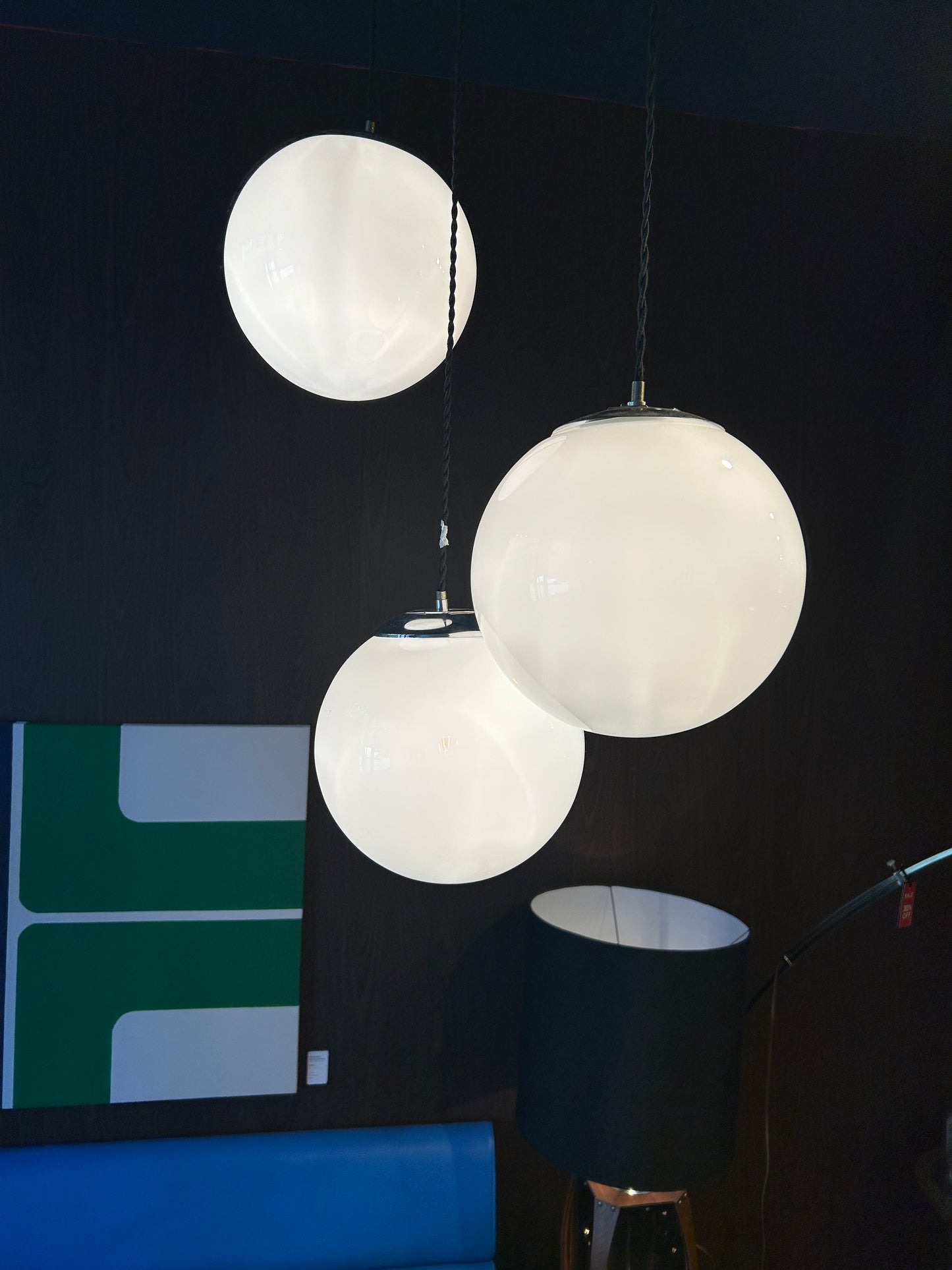 Trio Globes Pendant Lamp