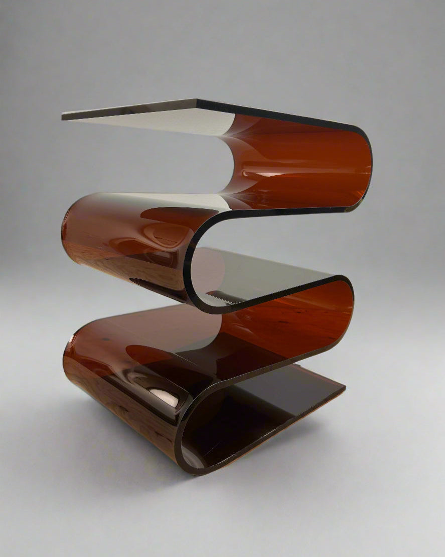 Atomic S-shape Side Table
