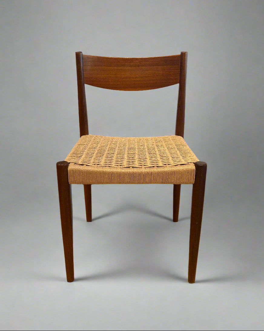 Flot Teak Paper-cord Dining Chair