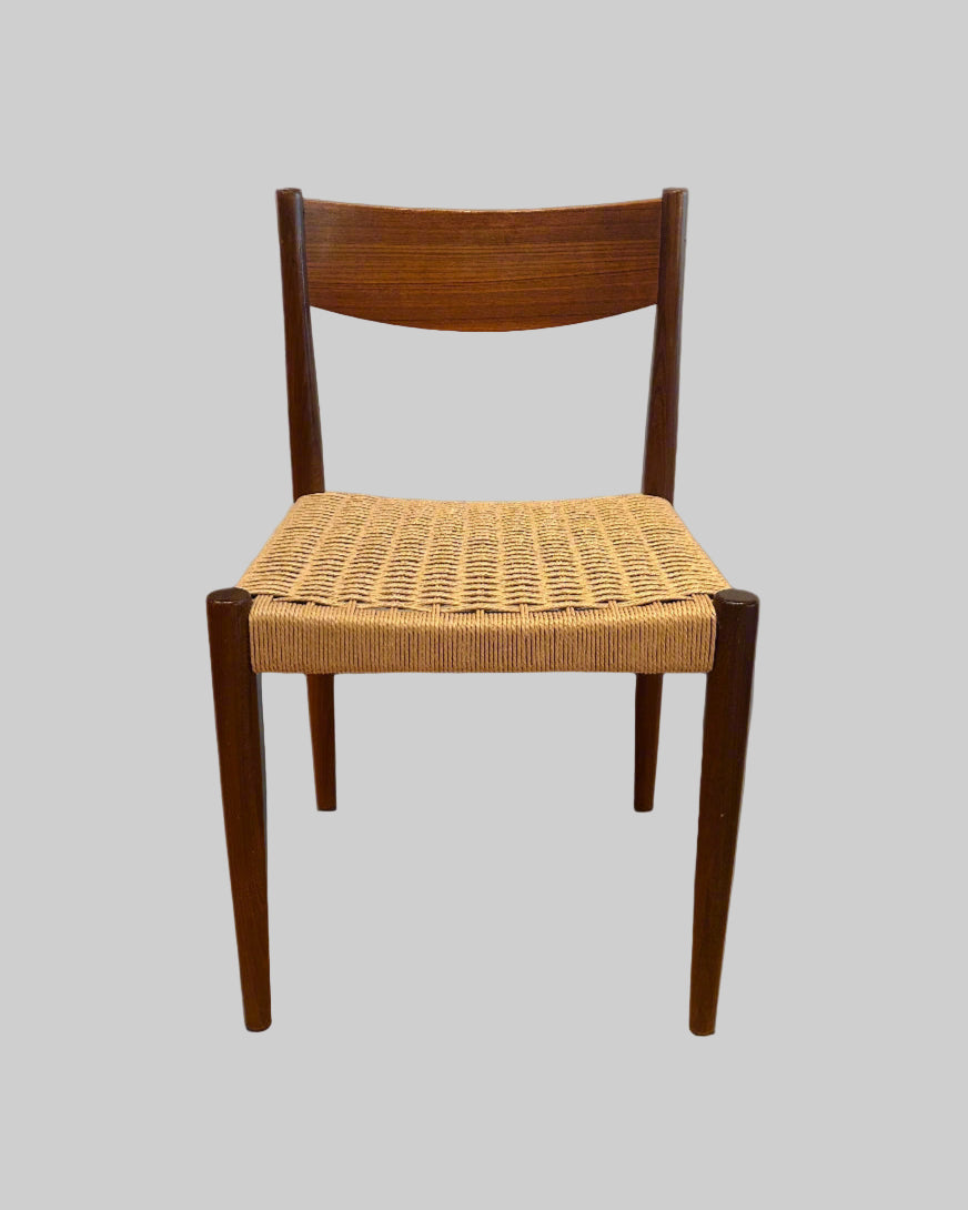 Flot Teak Paper-cord Dining Chair