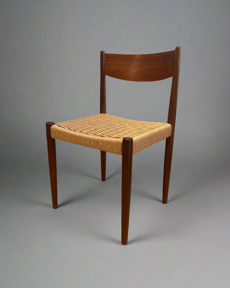 Flot Teak Paper-cord Dining Chair