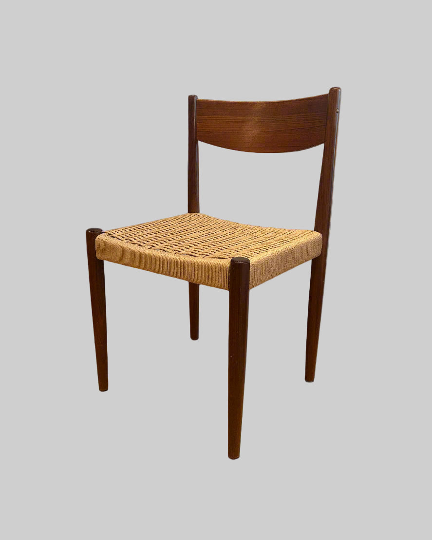 Flot Teak Paper-cord Dining Chair