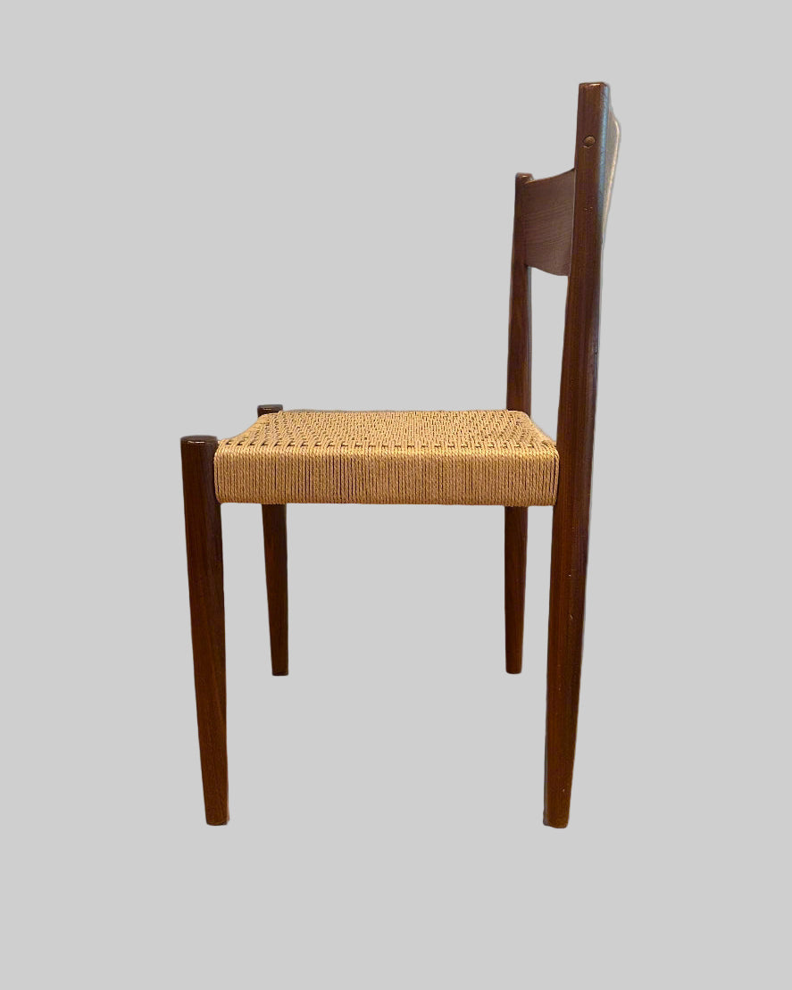Flot Teak Paper-cord Dining Chair