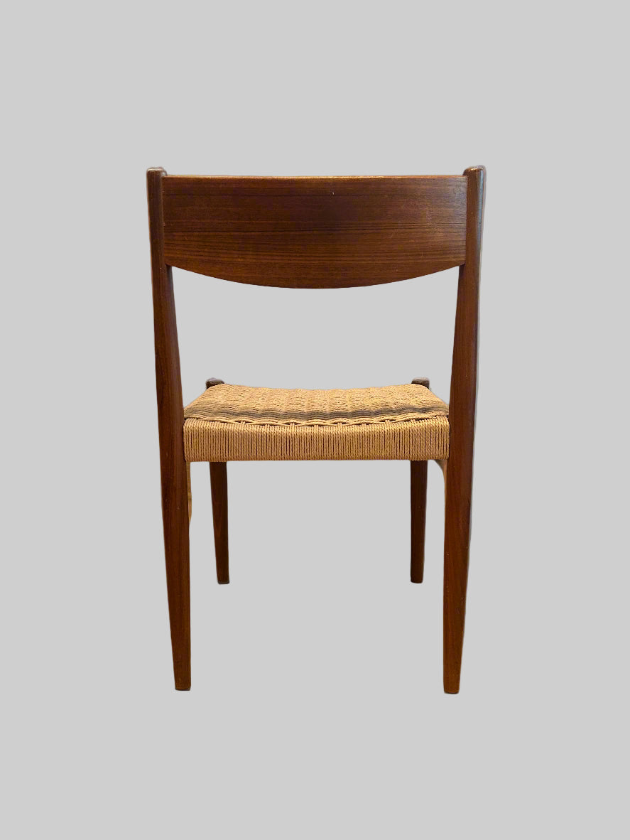 Flot Teak Paper-cord Dining Chair
