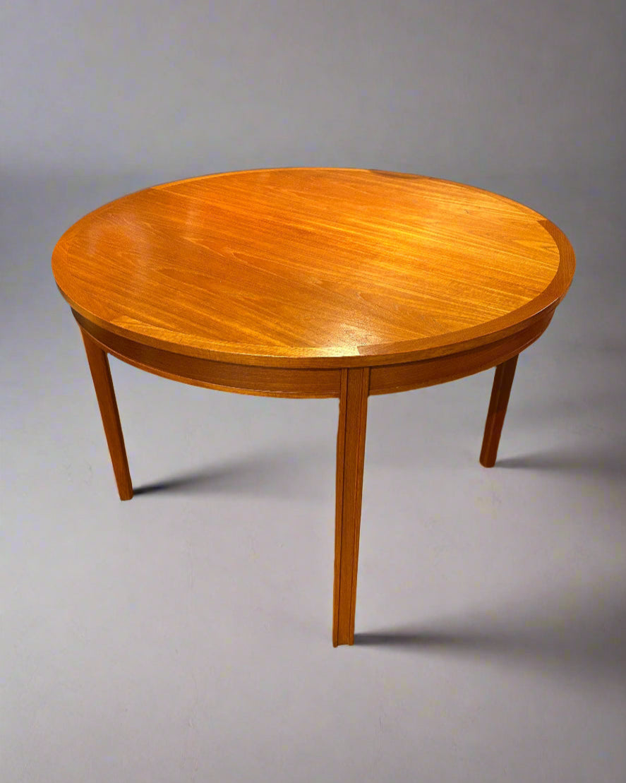 Falster Extendable Teak Round Dining Table
