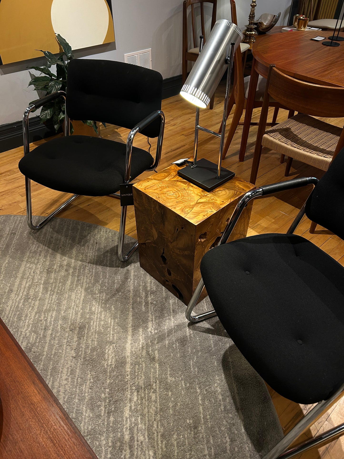 Goderich Teak Pillar Side Table