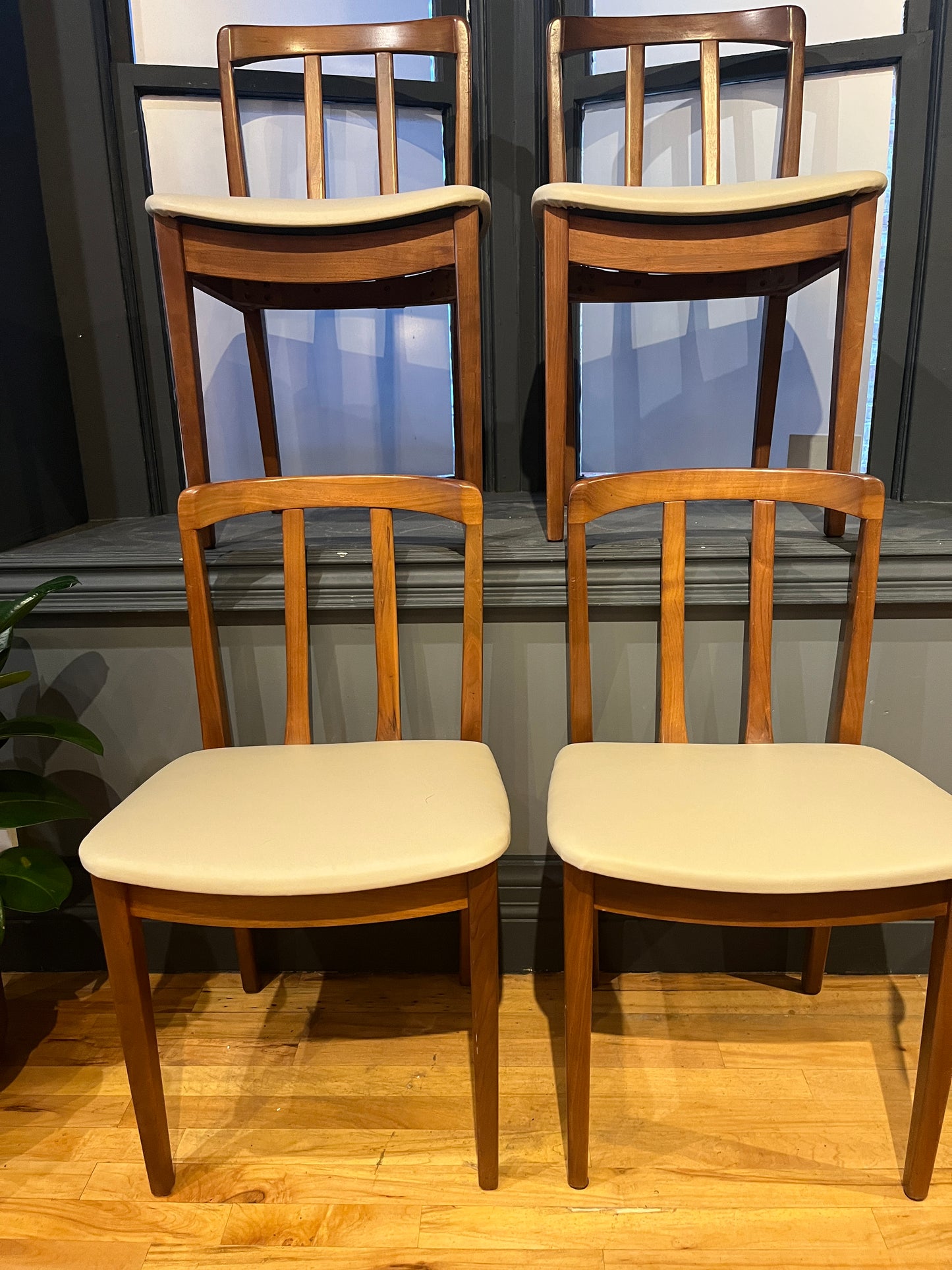 Milverton Walnut Dining Chairs by Honderich