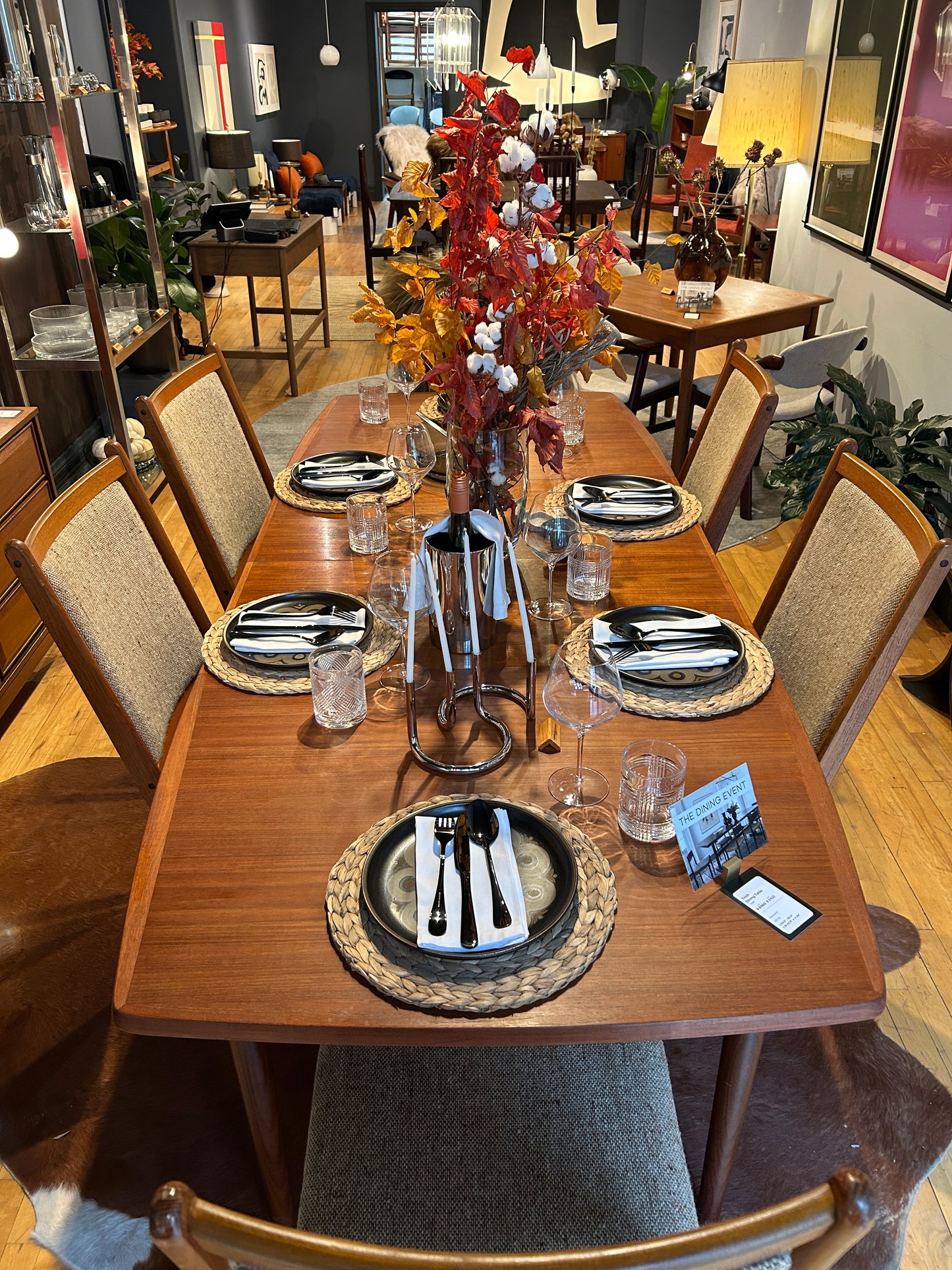 Malmö Extendable Teak Dining Table