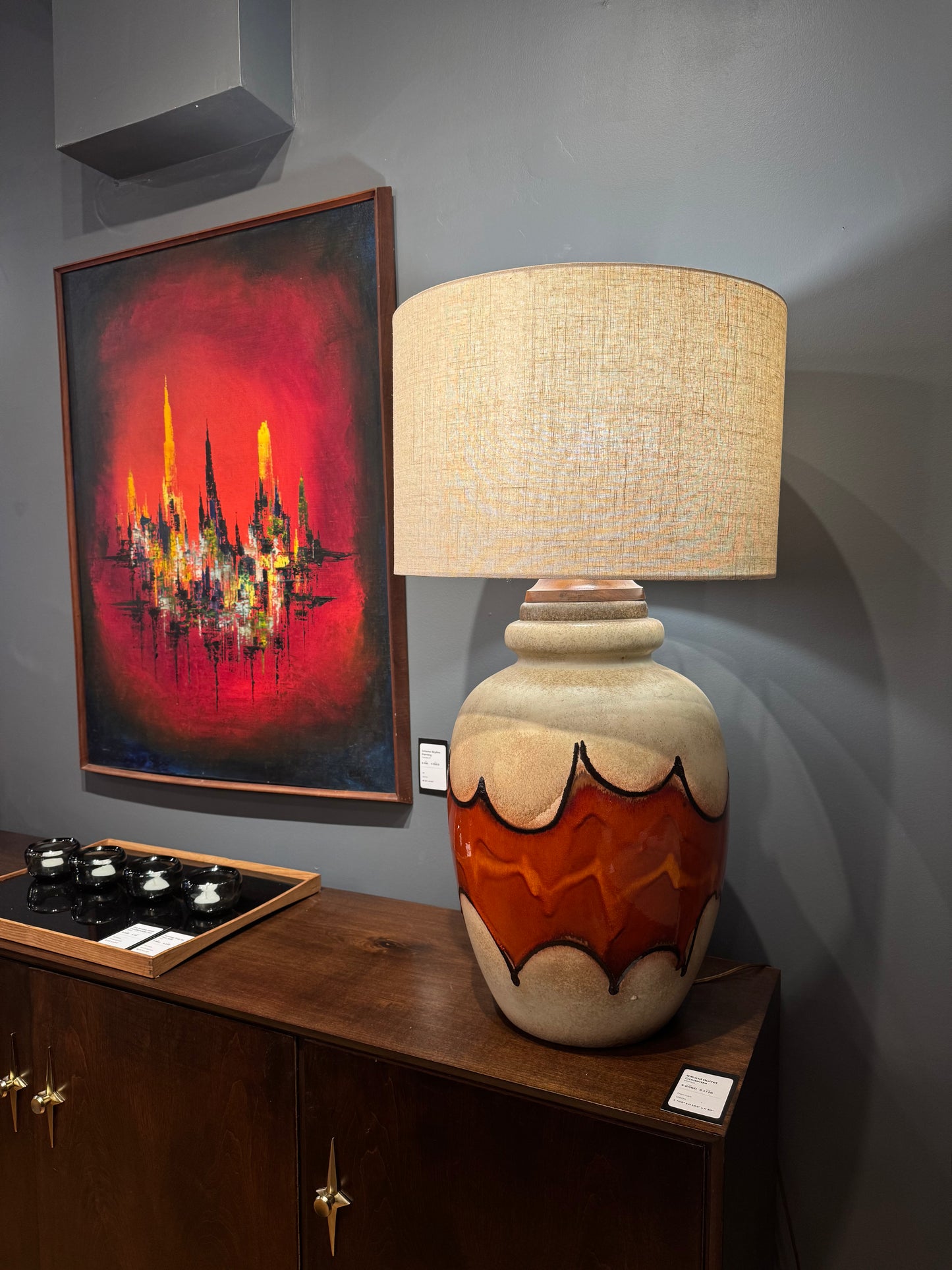 Vulkan German Table Lamp