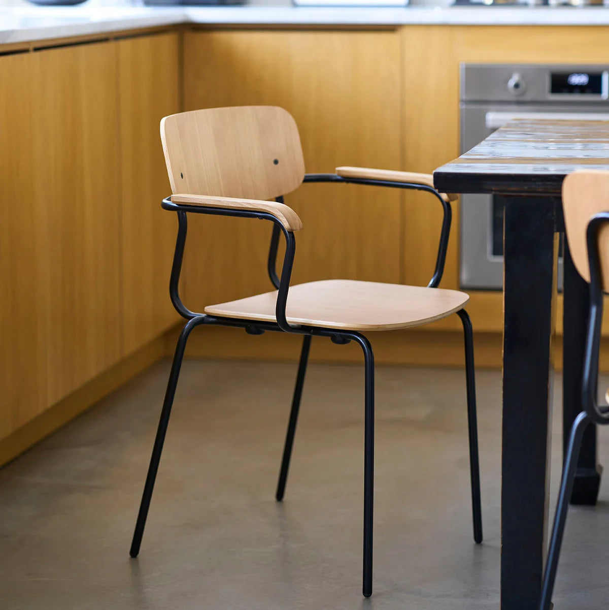 Holmen Stackable Dining Armchair