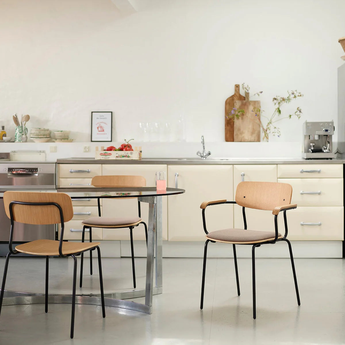 Holmen Stackable Dining Armchair