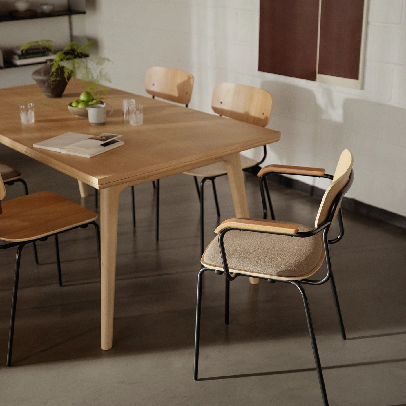 Holmen Stackable Dining Armchair