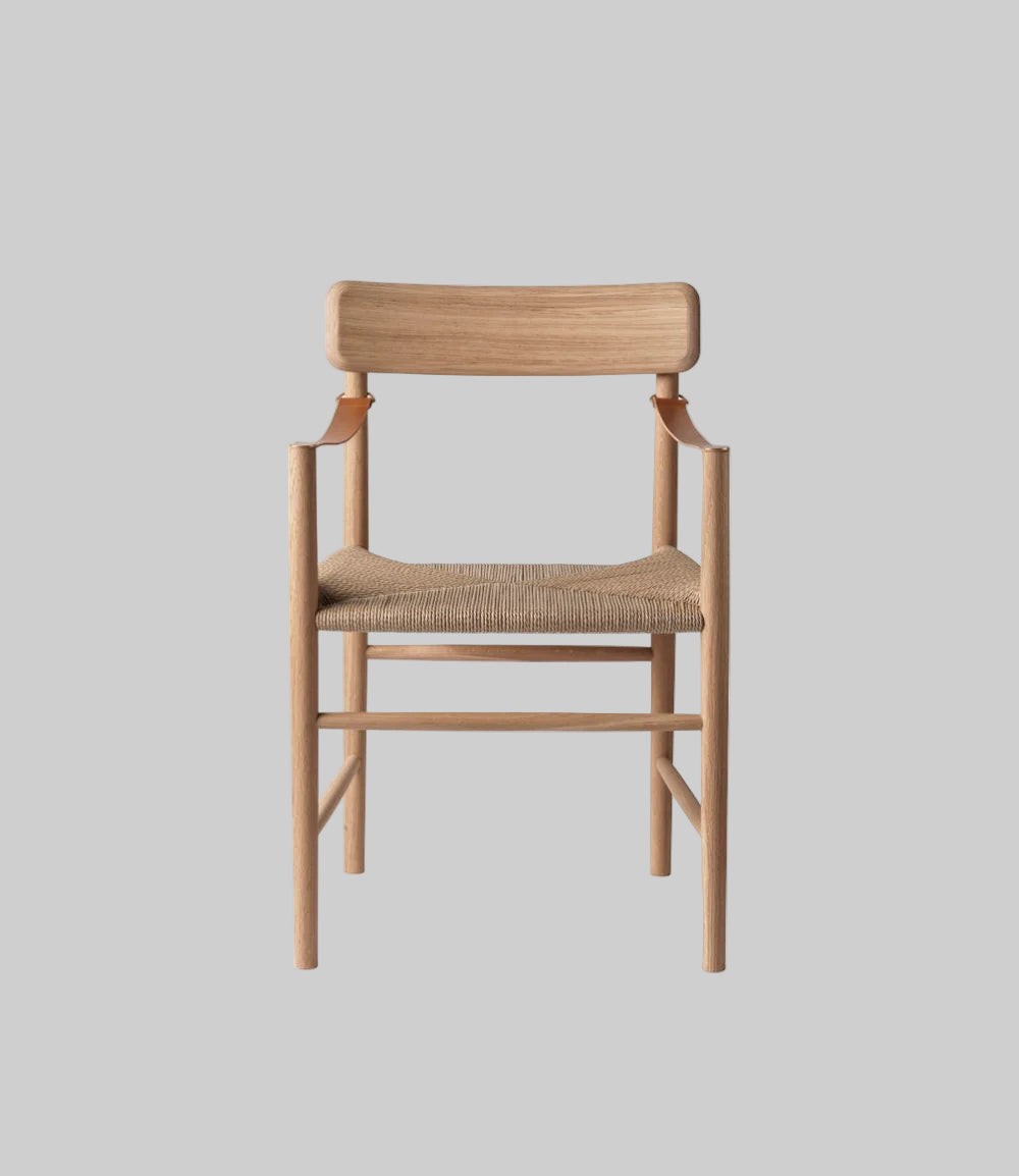 Hesbjerg Oak Dining Armchair