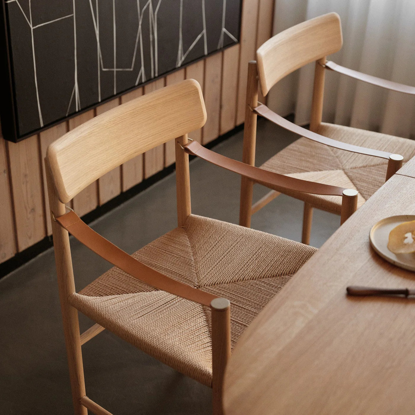 Hesbjerg Oak Dining Armchair