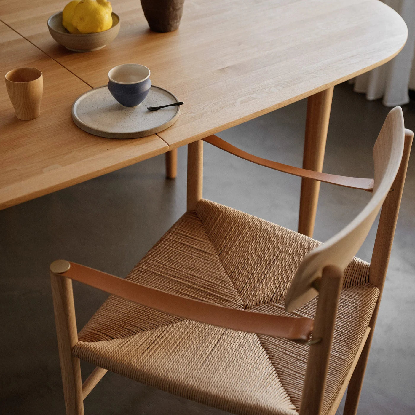 Hesbjerg Oak Dining Armchair
