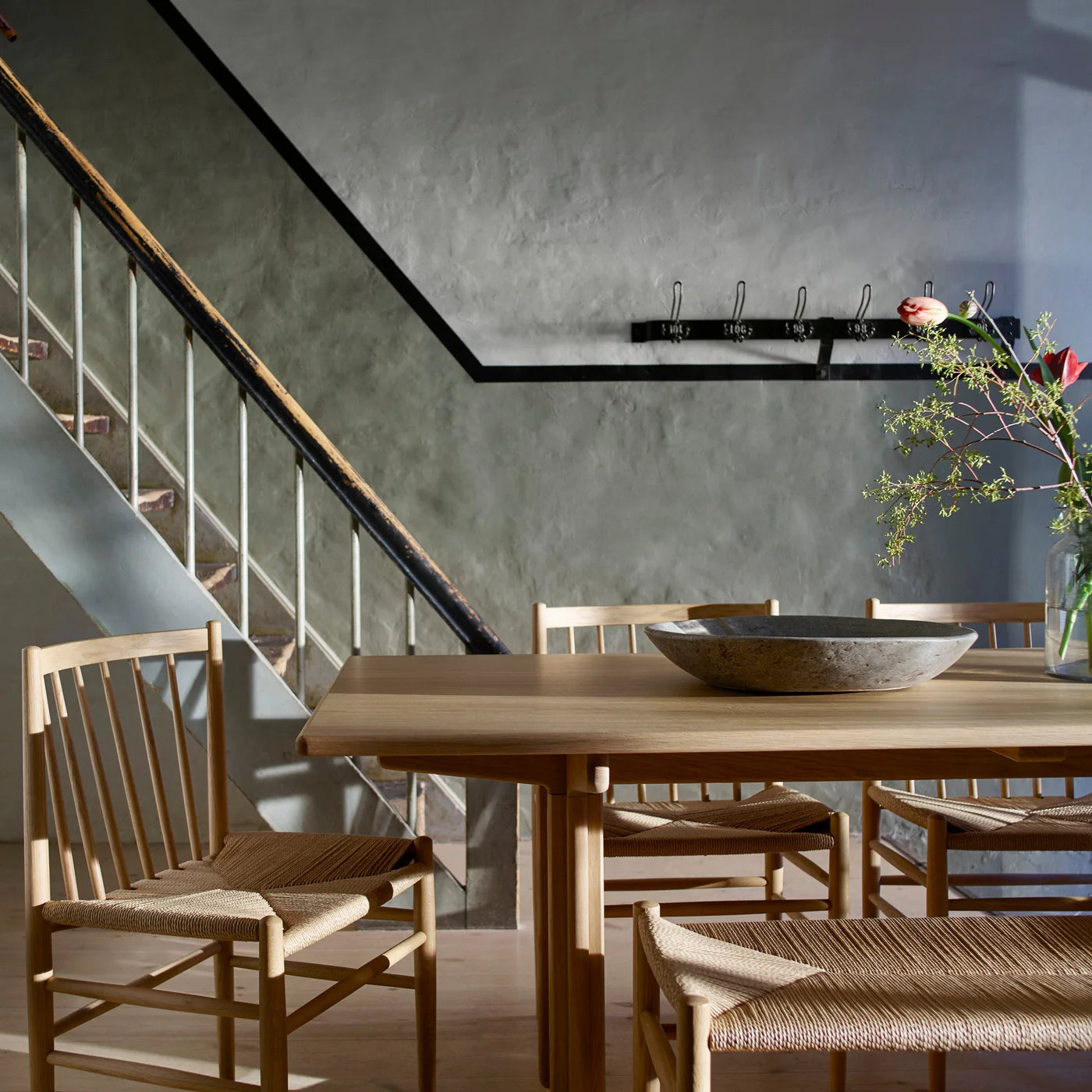 Møbler Oak Dining Chair — J80