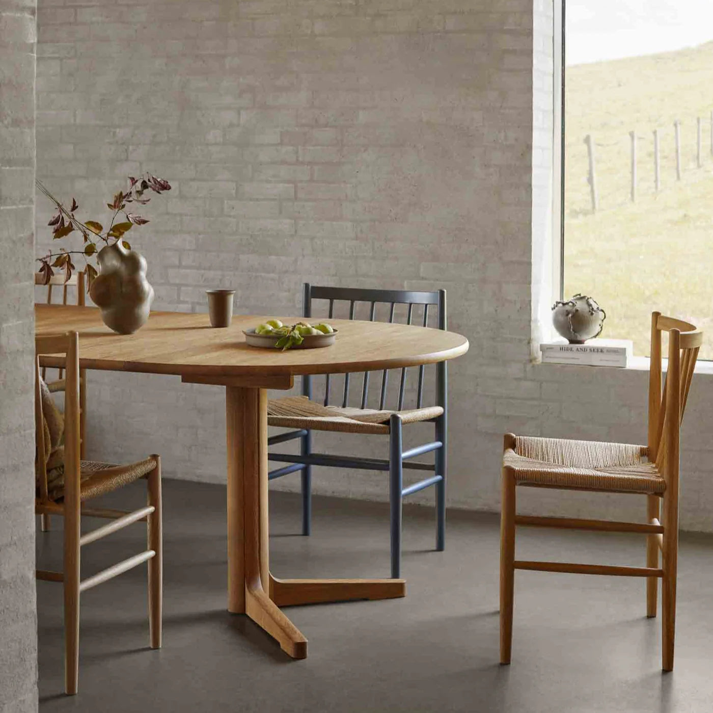 Møbler Oak Dining Chair — J80