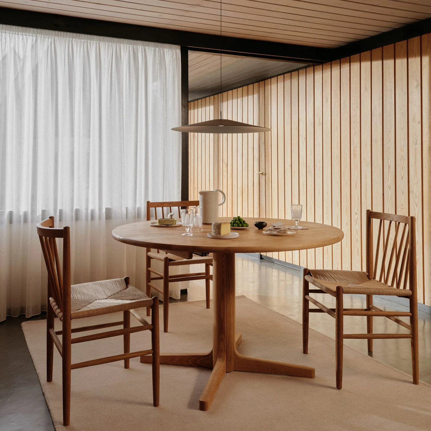 Møbler Oak Dining Chair — J80