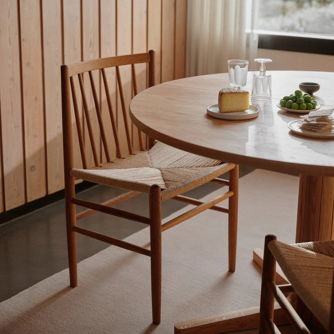 Møbler Oak Dining Chair — J80