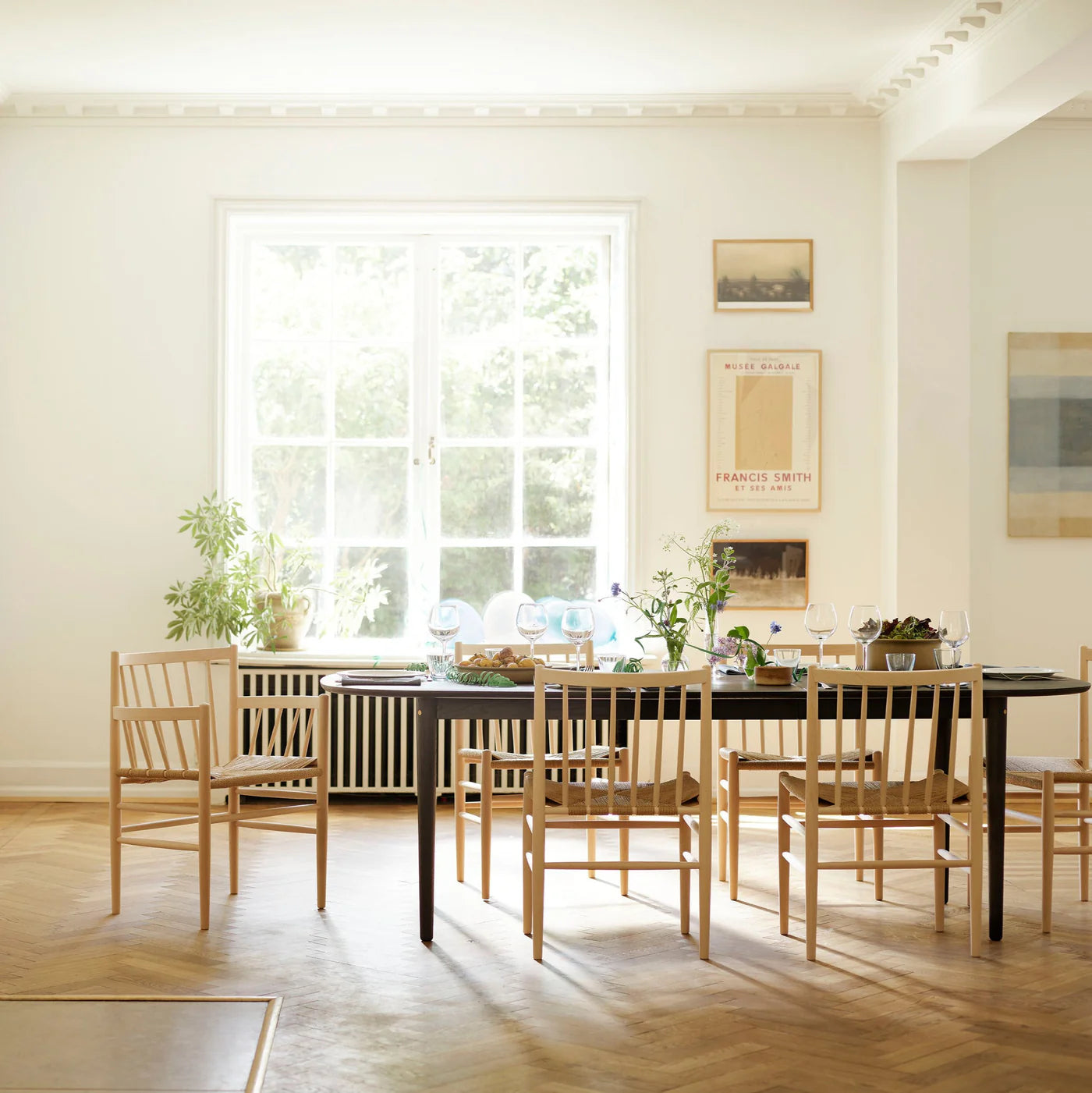 Møbler Oak Dining Armchair — J81