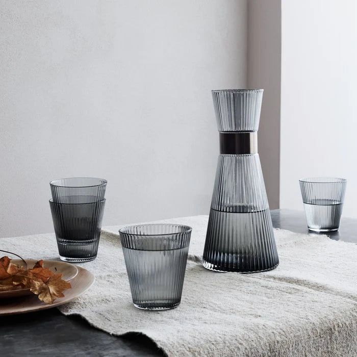 Nouveau Smoked Tumblers (set of 4)