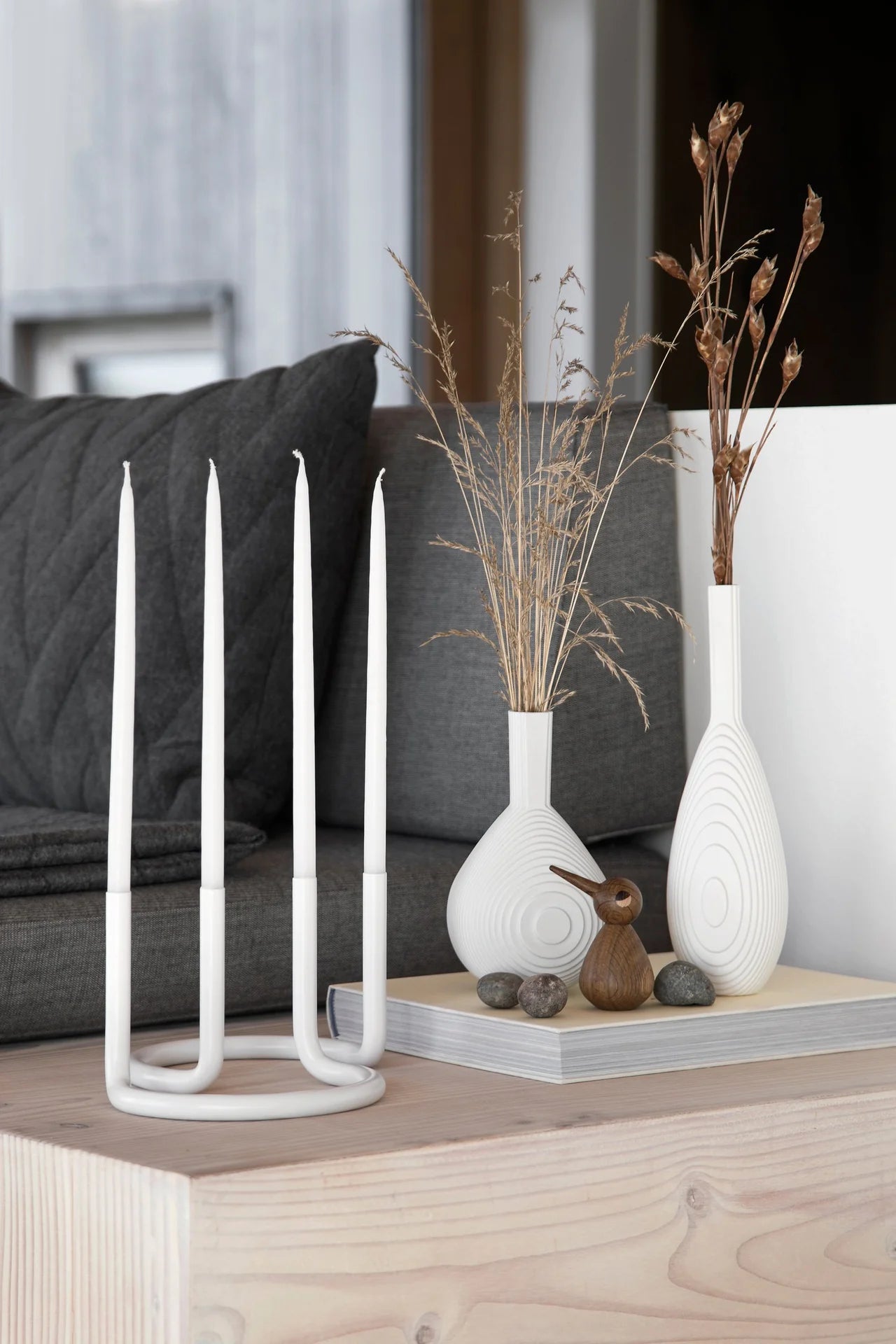 Gemini Candleholder by Peter Karpf