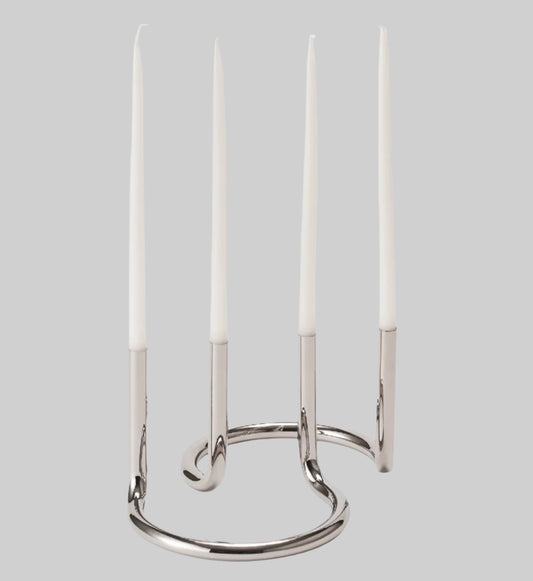 Gemini Candleholder by Peter Karpf