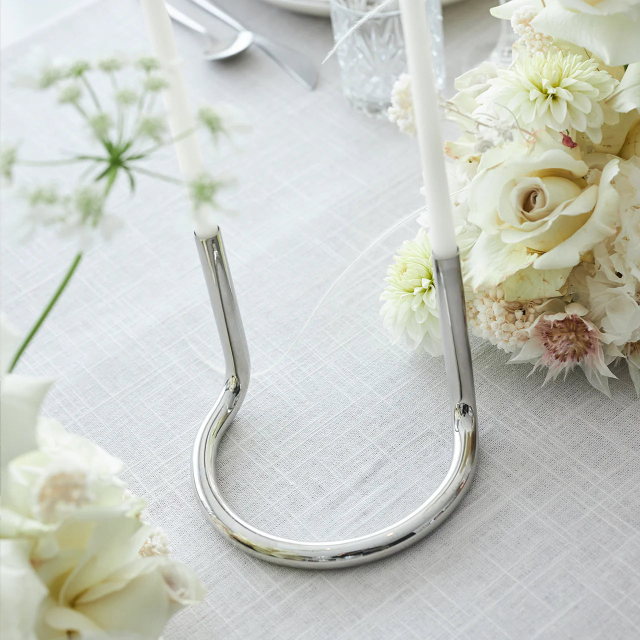 Gemini Candleholder by Peter Karpf