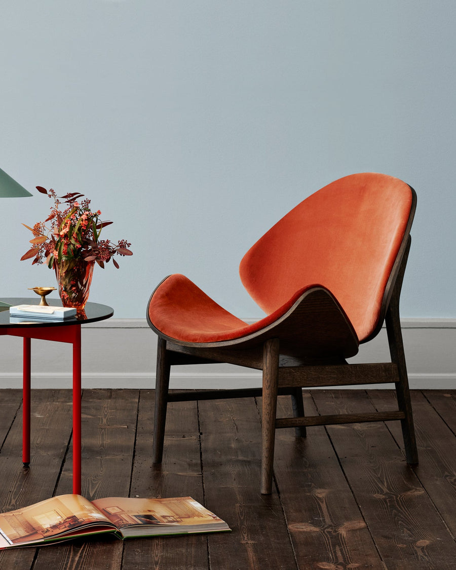 The Orange Lounge Chair Full
