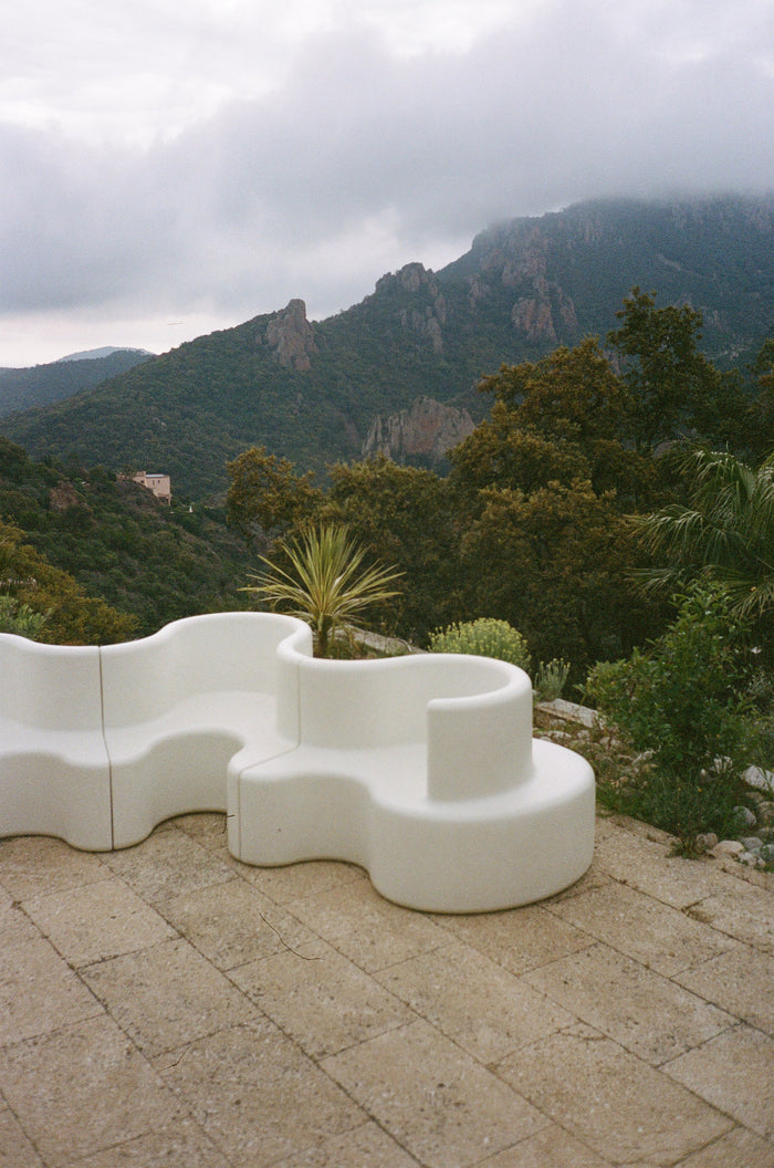 Cloverleaf In/Outdoor Sofa Middle Unit