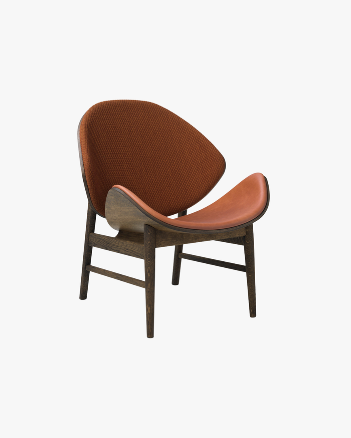 The Orange Lounge Chair Full
