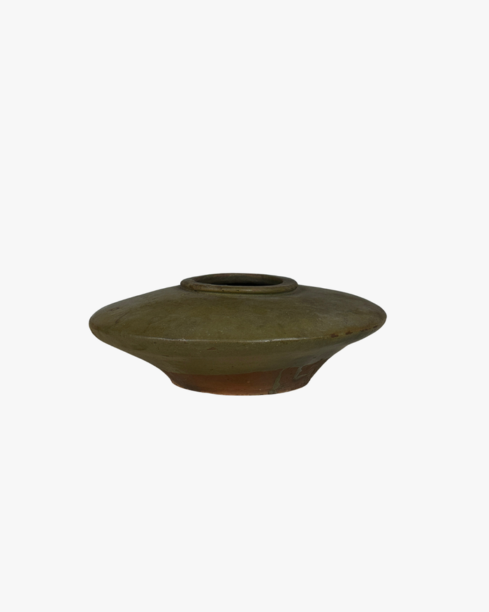 Flynn Ochre Saucer Pot