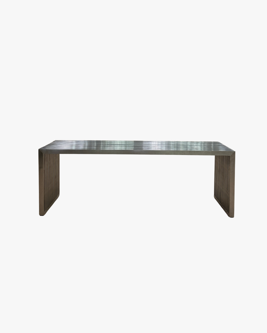 Barred Steel Bench
