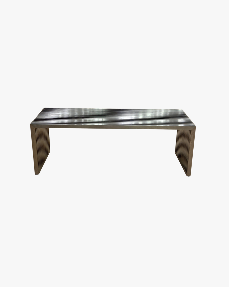 Barred Steel Bench