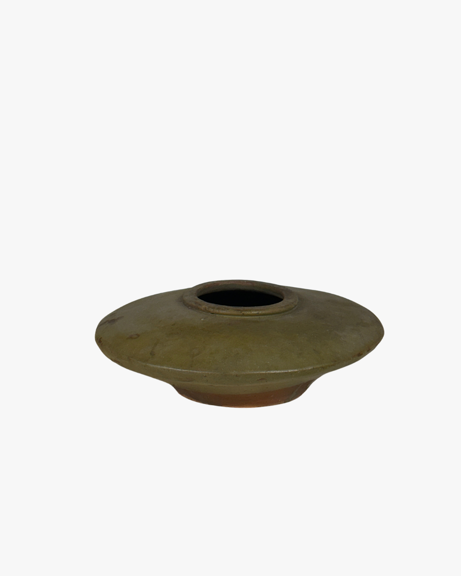 Flynn Ochre Saucer Pot