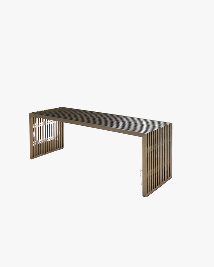 Barred Steel Bench